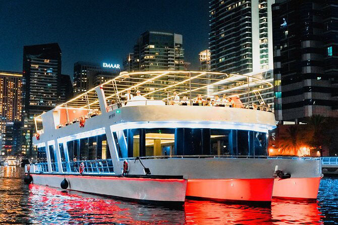 Luxury Dinner Cruise Dubai Marina 8:30 to 10 pm