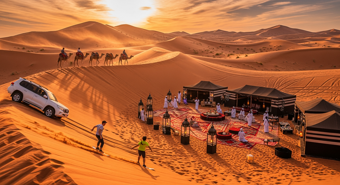 Best Desert Safari Experiences in Dubai for First-Time Visitors