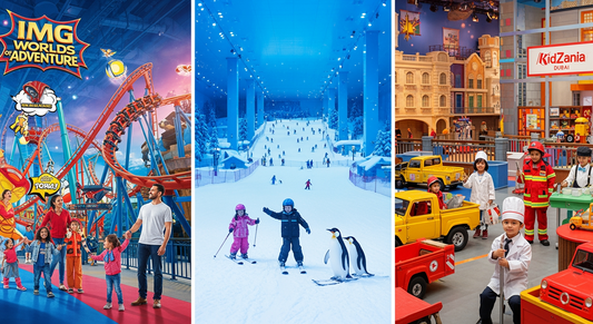 Unforgettable Family Adventures in Dubai: Explore IMG Worlds of Adventure, Ski Dubai, and KidZania Dubai