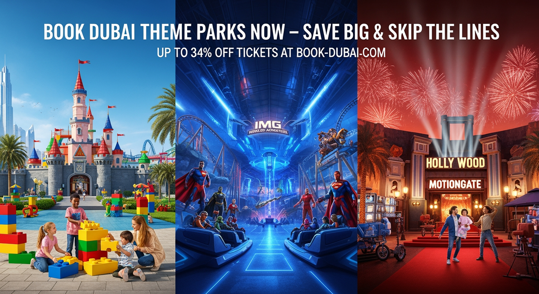 Book Dubai Theme Parks Now: Save Big and Skip the Lines with Book-Dubai.com