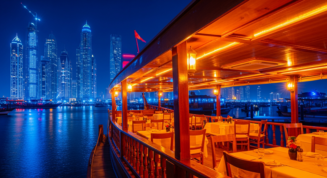 Experience the Ultimate Ocean Empress Dinner Cruise in Dubai Marina