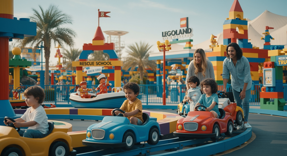 Which Dubai theme park is best for families with young children