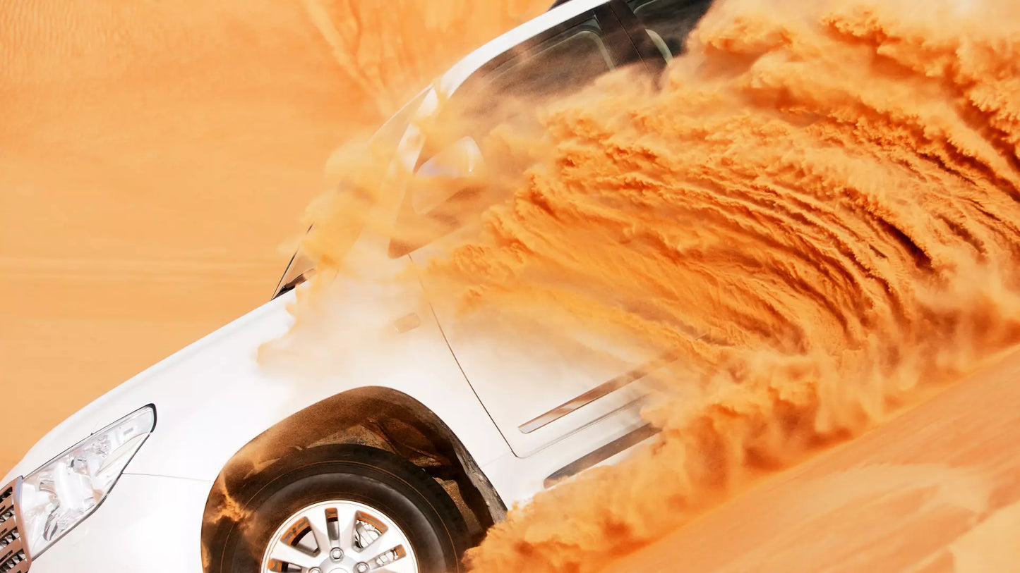 Desert Safari in Dubai + Dinner | Sandboarding | Camel Riding