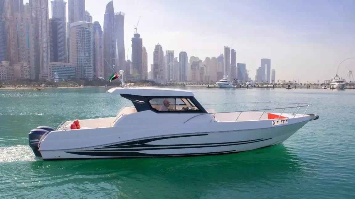 DOS 40ft Private Boat Rental Dubai – Up to 9 People