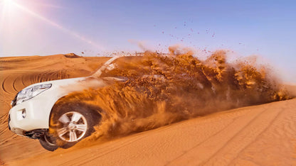 Desert Safari in Dubai + Dinner | Sandboarding | Camel Riding