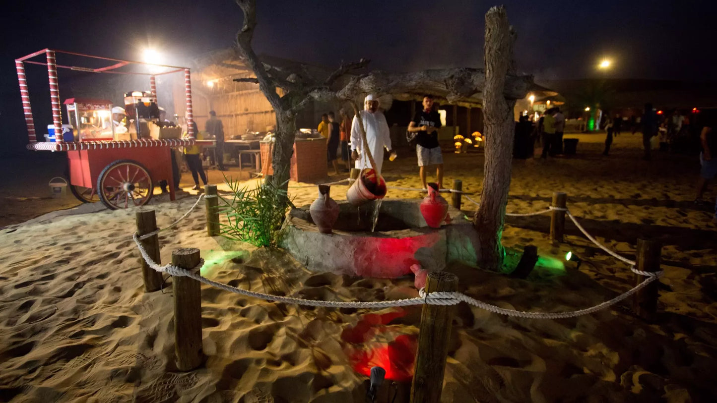 Desert Safari in Dubai + Dinner | Sandboarding | Camel Riding