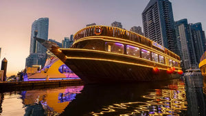 Alexandra Dhow Cruise Dinner – Dubai Marina (9:00PM - 10:45M)