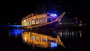 Alexandra Dhow Cruise Dinner – Dubai Marina (9:00PM - 10:45M)