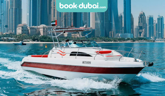 UNO 35ft Boat Rental Dubai – Private Yacht (Up to 9 Guests)