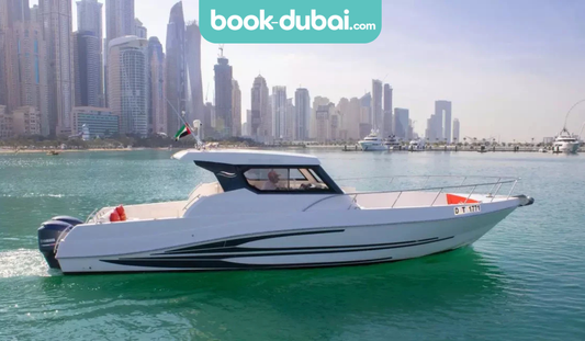 DOS 40ft Private Boat Rental Dubai – Up to 9 People