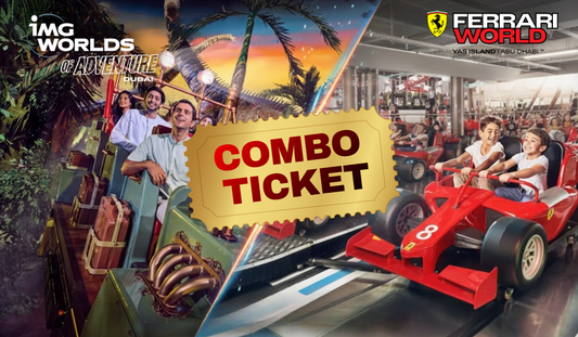 Ultimate Theme Park Combo: IMG Worlds of Adventure & Ferrari World Abu Dhabi