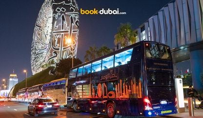 Bustronomy Dubai – Gourmet Dinner Bus Tour (2 Hours)