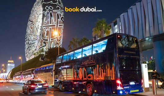 Bustronomy Dubai – Gourmet Dinner Bus Tour (2 Hours)