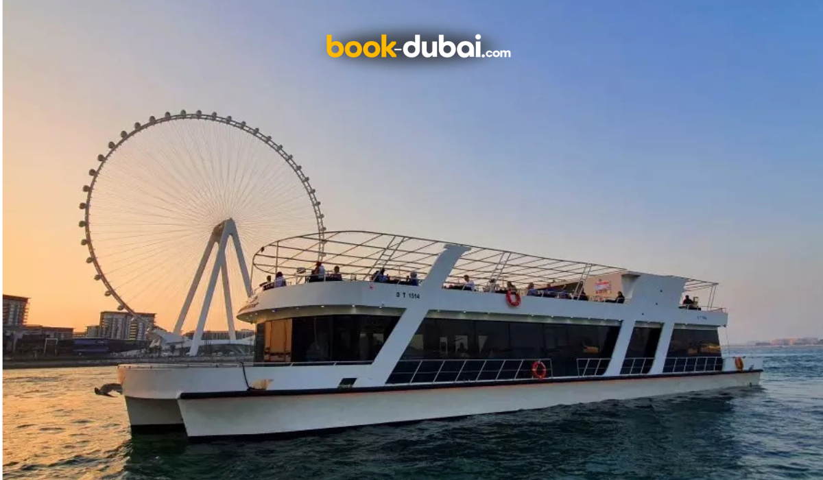 Sunset Dinner Cruise Dubai Marina  - Daily 5:00 to 6:30 PM