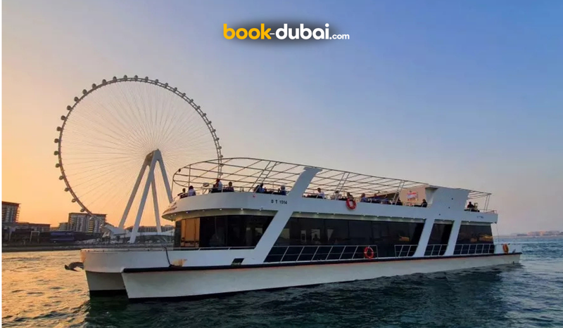Sunset Dinner Cruise Dubai Marina  - Daily 5:00 to 6:30 PM