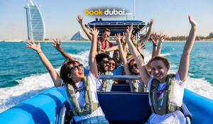 Dubai Speedboat Sightseeing Tour — 90 Minutes of Thrills