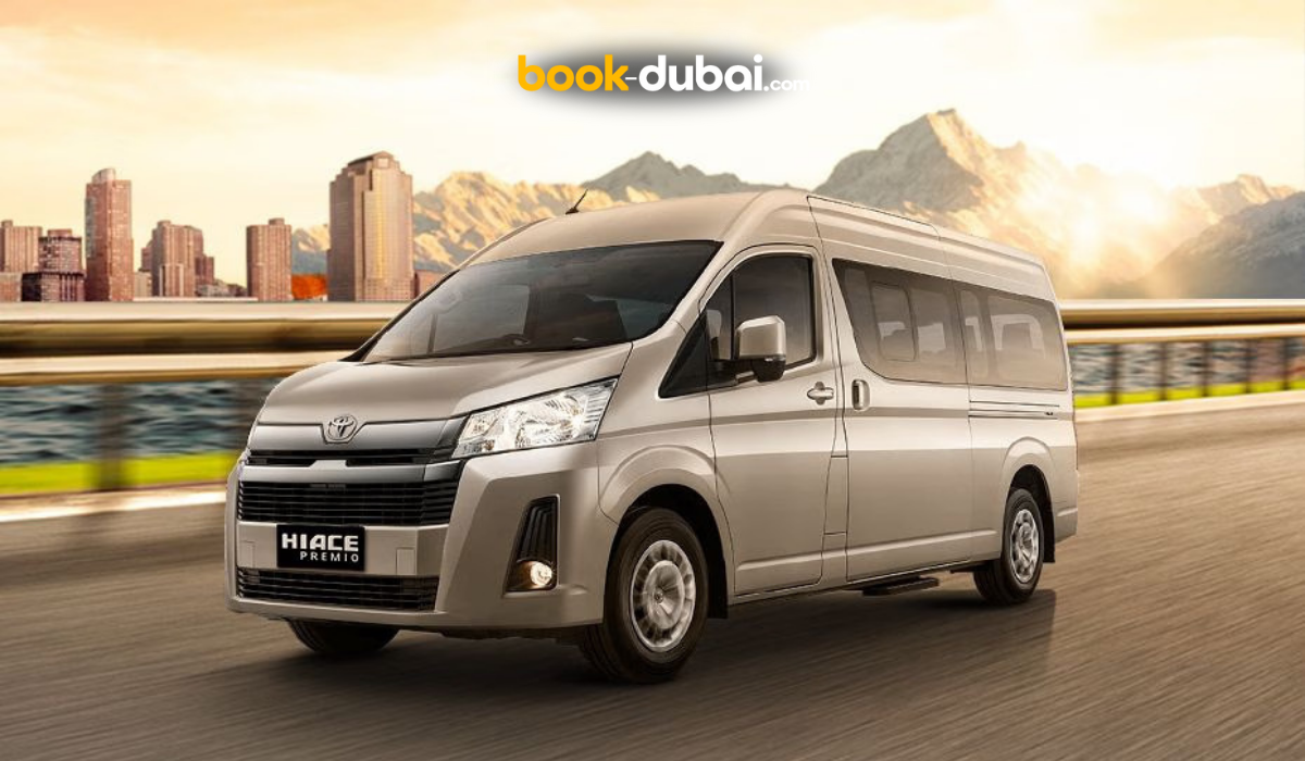 Private Mini Bus Rental with Chauffeur Full-Day (Dubai) (up to 12 of your guests)