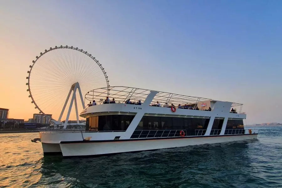 Sunset Dinner Cruise Dubai Marina  - Daily 5:00 to 6:30 PM