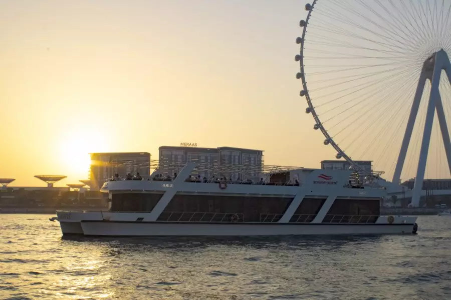 Sunset Dinner Cruise Dubai Marina  - Daily 5:00 to 6:30 PM