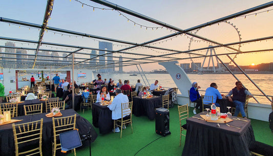 Sunset Dinner Cruise Dubai Marina  - Daily 5:00 to 6:30 PM