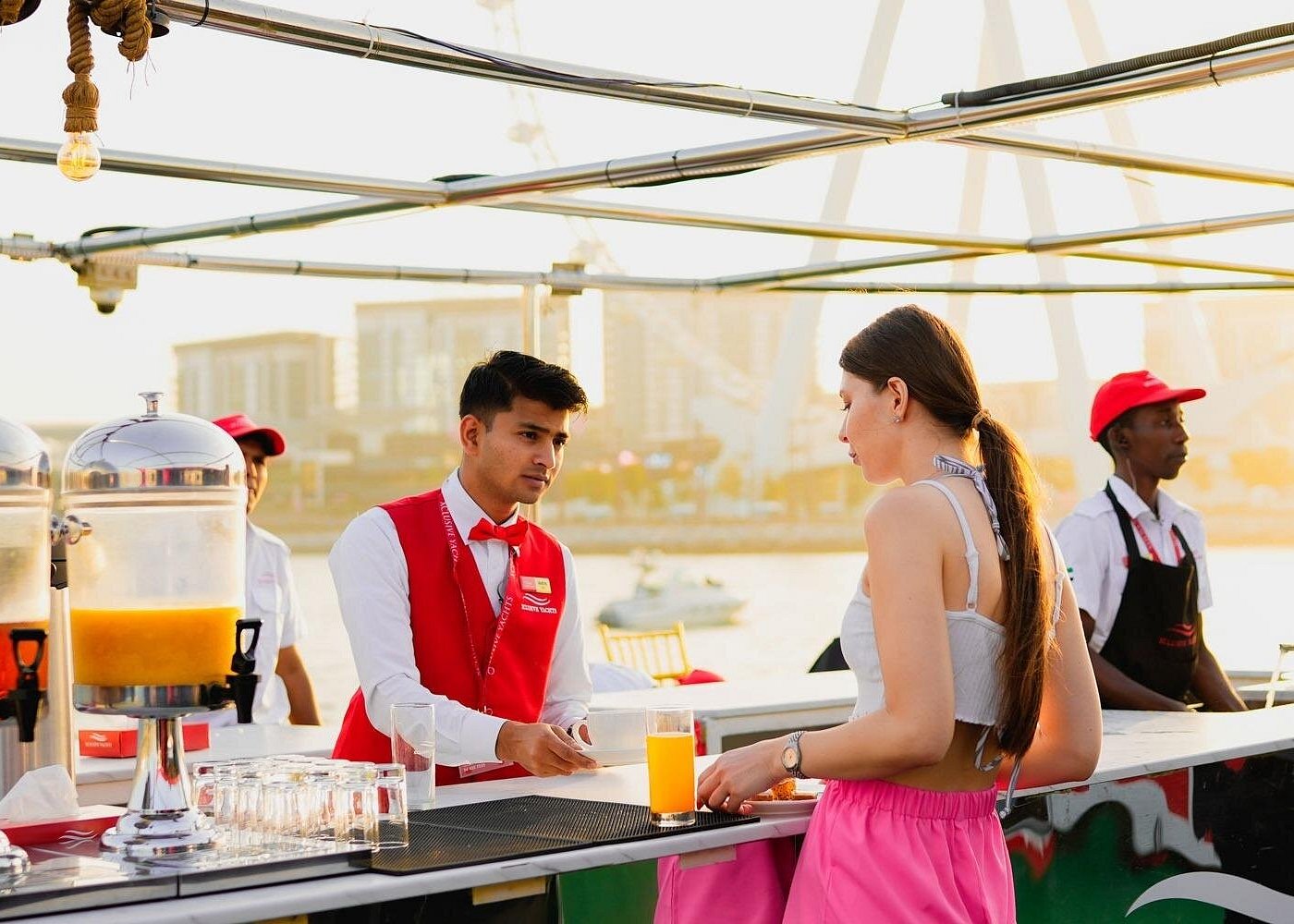 Sunset Dinner Cruise Dubai Marina  - Daily 5:00 to 6:30 PM