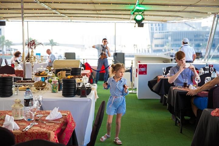 Sunset Dinner Cruise Dubai Marina  - Daily 5:00 to 6:30 PM