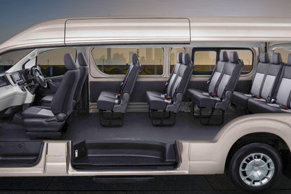 Private Mini Bus Airport Transfers (DUBAI AIRPORT <-> ABU DHABI AIRPORT) (up to 12 of your guests)